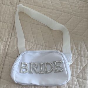 BDIDE White Bride Shoulder/ Crossbody  Bag